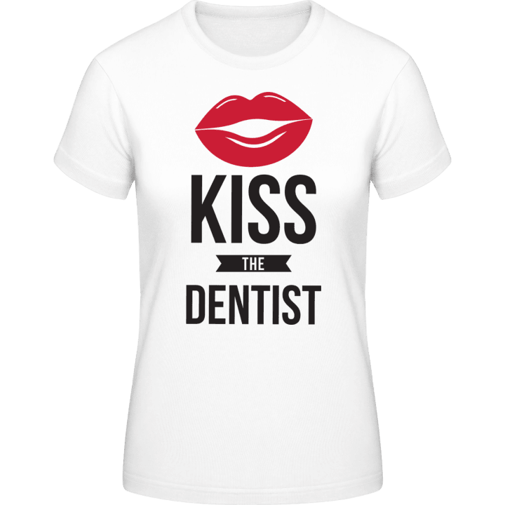 Kiss The Dentist T-skjorte for kvinner contain pic