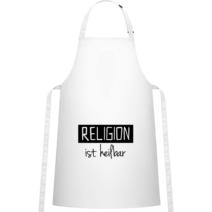 Religion ist heilbar Kitchen Apron contain pic