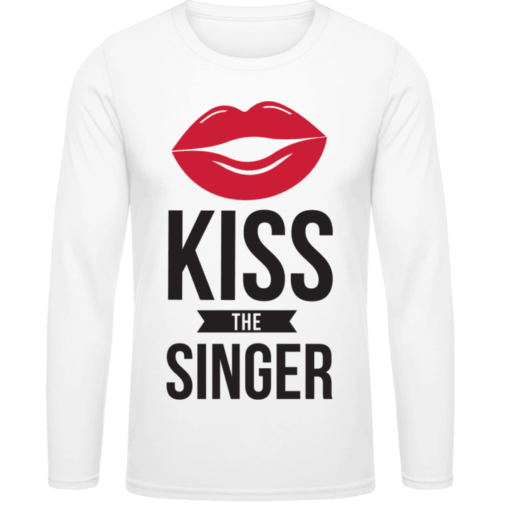 Kiss the Singer Camicia a maniche lunghe contain pic