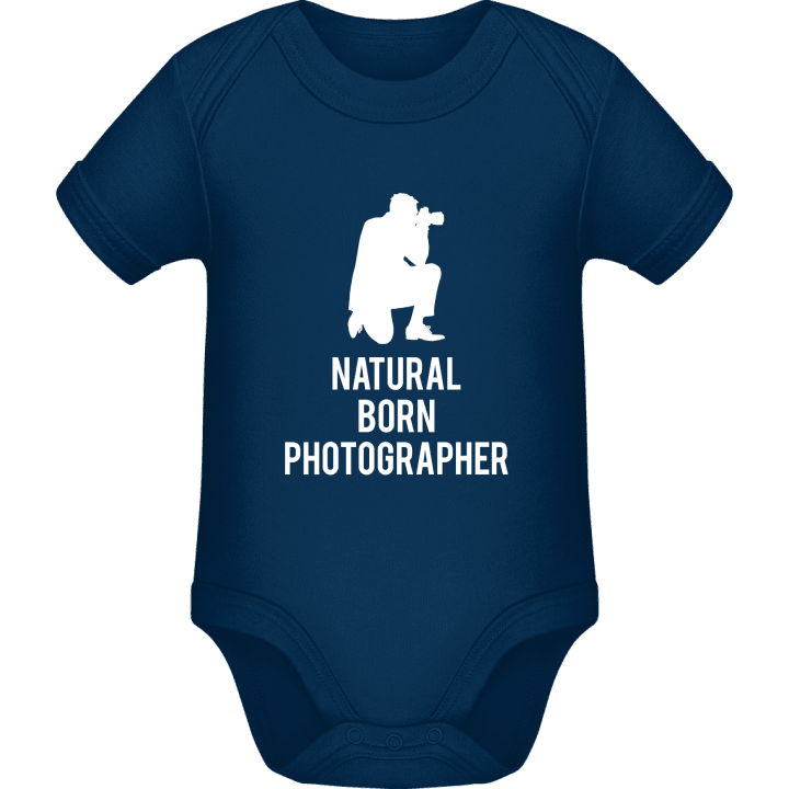 Natural Born Photographer Baby Strampler contain pic