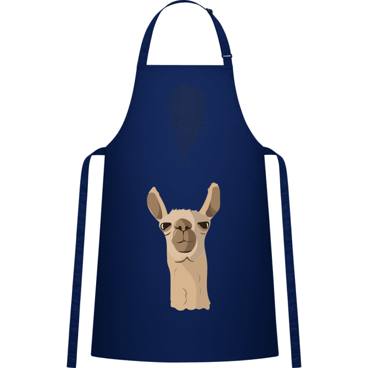 Llama Funny Head Förkläde för matlagning 0 image
