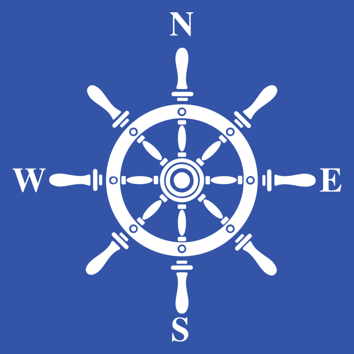 North West East South Sailing Navigation T-skjorte 0 image