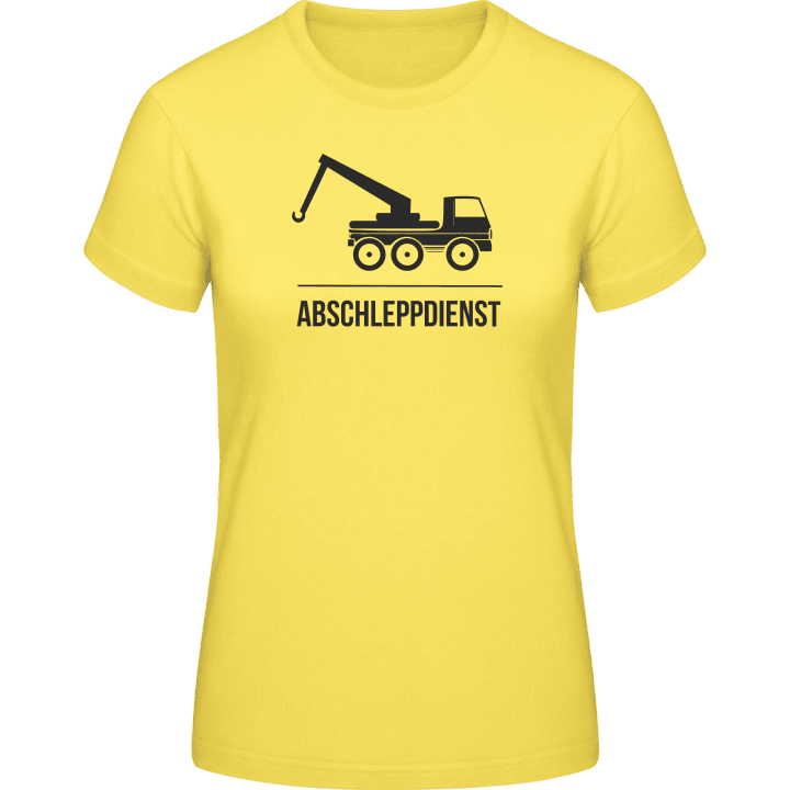 Abschleppdienst Truck T-shirt för kvinnor contain pic