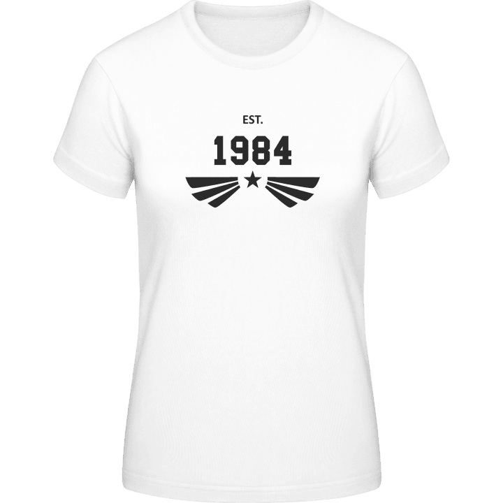 Est. 1984 Star T-shirt för kvinnor 0 image