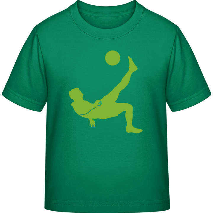Kick Back Soccer Player Kids T-shirt contain pic