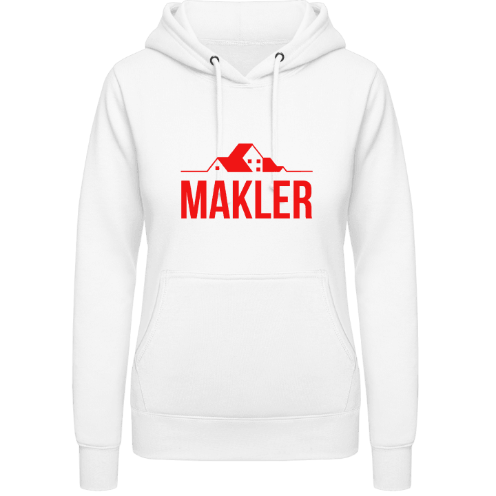 Makler Logo Sweat à capuche pour femme contain pic