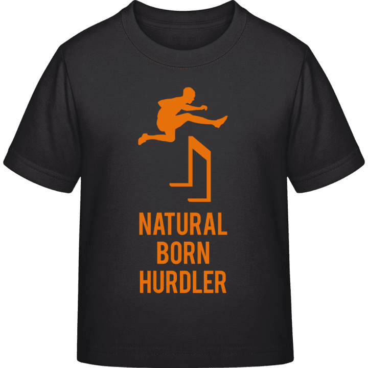 Natural Born Hurdler Kinderen T-shirt contain pic
