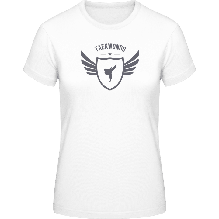 Taekwondo Winged T-shirt för kvinnor contain pic