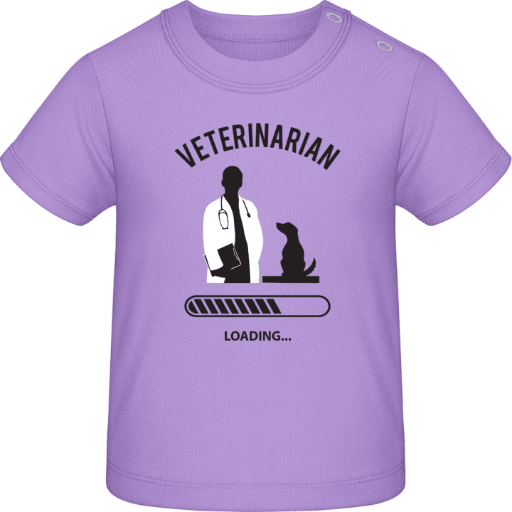 Veterinarian Loading T-shirt för bebisar contain pic