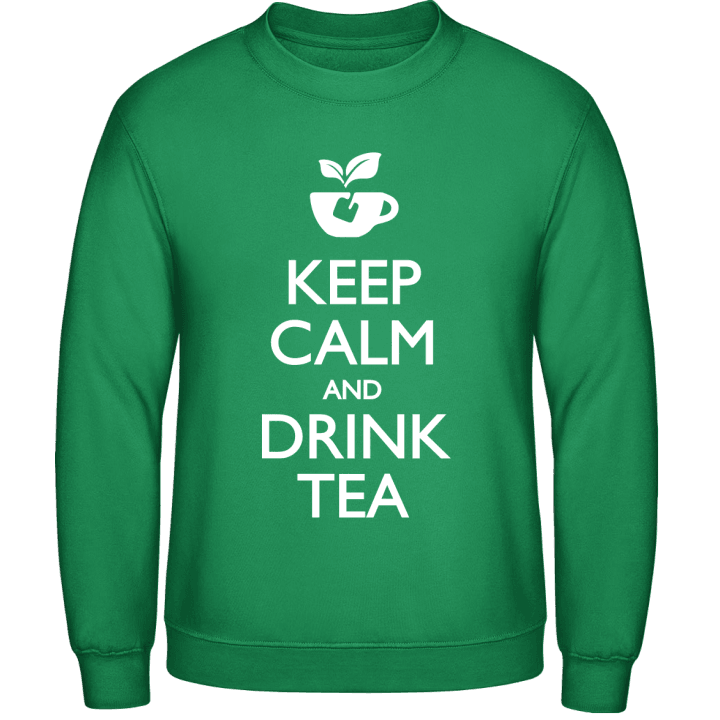 Keep calm and drink Tea Sudadera contain pic