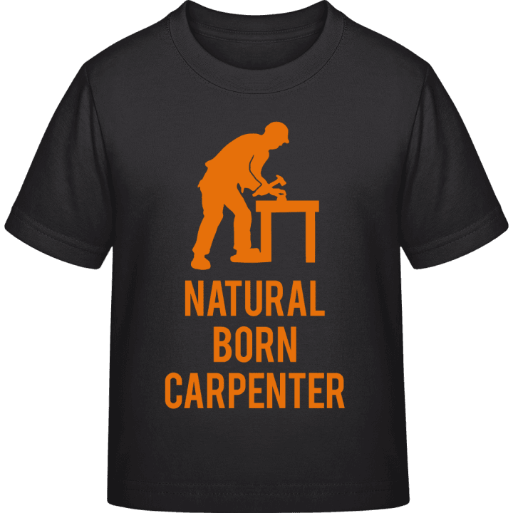 Natural Born Carpenter T-skjorte for barn contain pic