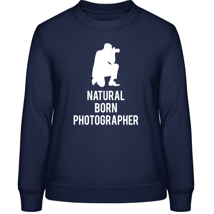 Natural Born Photographer Sweat-shirt pour femme contain pic