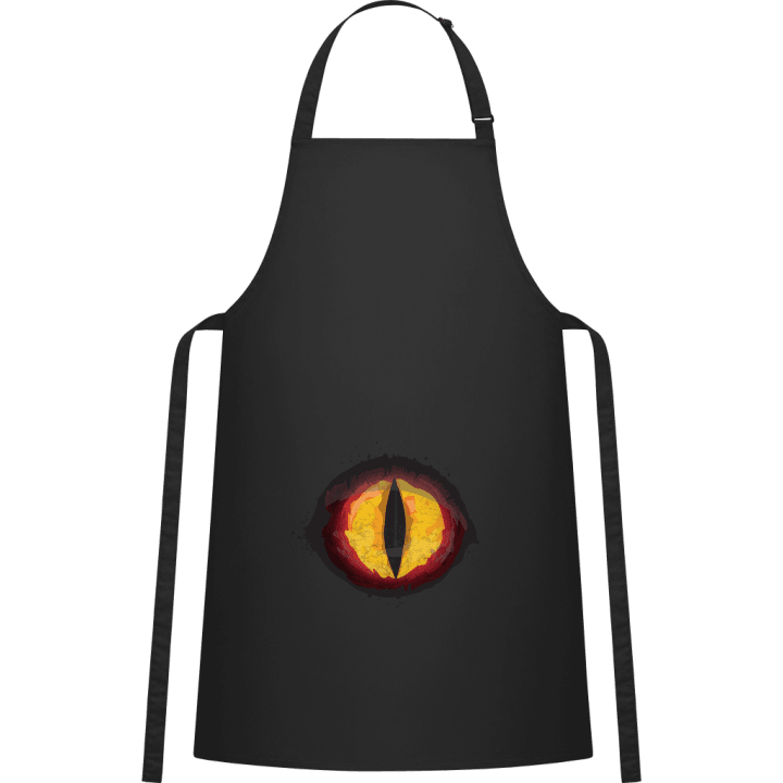 Scary Red Monster Eye Kitchen Apron 0 image
