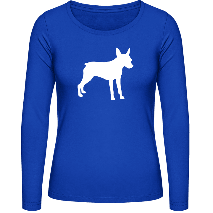 Miniature Pinscher Dog Frauen Langarmshirt 0 image