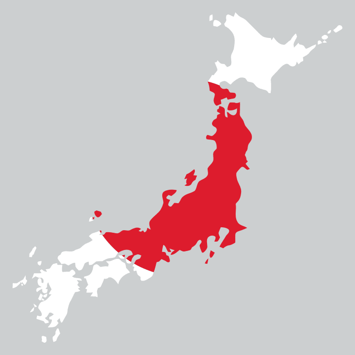 Japan Map Women long Sleeve Shirt 0 image