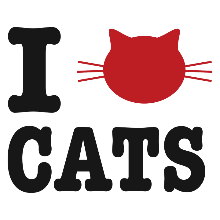 I Love Cats Kvinnor långärmad skjorta 0 image