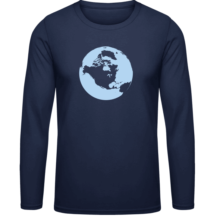 Planet Earth Shirt met lange mouwen contain pic