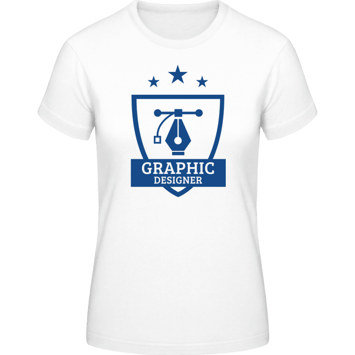 Graphic Designer T-shirt för kvinnor contain pic