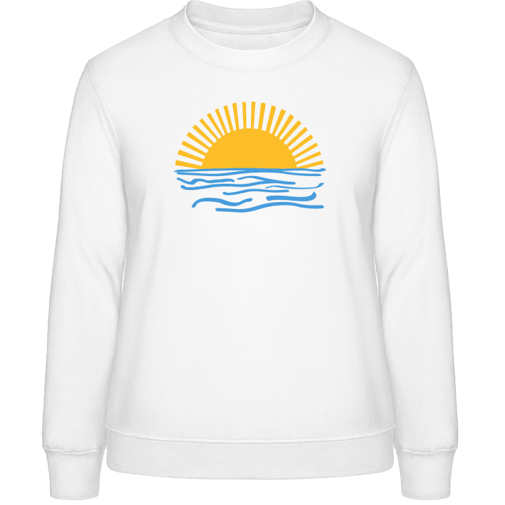 Sunset Vrouwen Sweatshirt contain pic