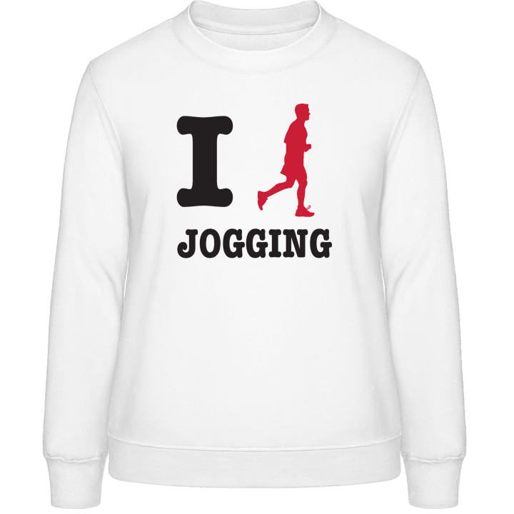 I Love Jogging Women Sweatshirt contain pic