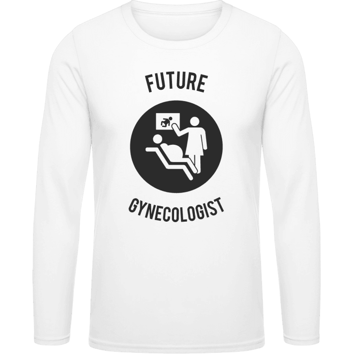 Future Gynecologist Shirt met lange mouwen contain pic