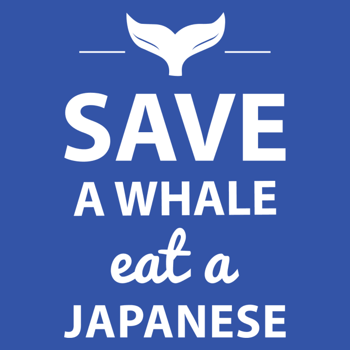 Save A Whale Eat A Japanese T-shirt för kvinnor 0 image