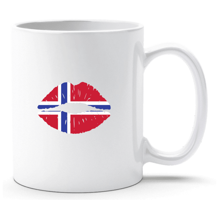 Norwegian Kiss Flag Taza contain pic