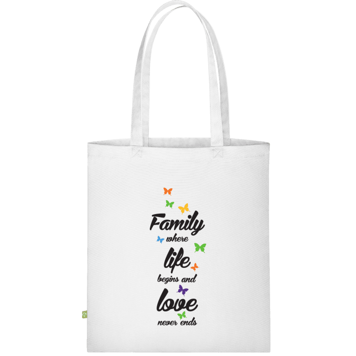 Family where life begins Cloth Bag 0 image