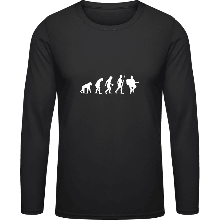 Guitarist Evolution Long Sleeve Shirt contain pic