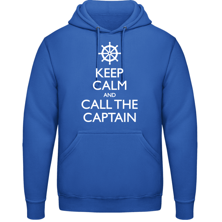 Keep Calm And Call The Captain Hoodie contain pic