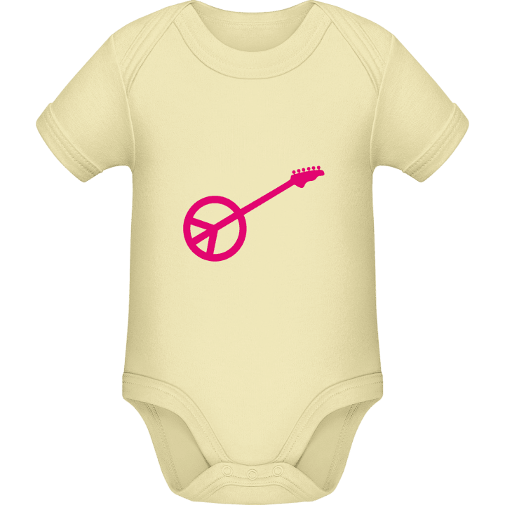Peace Guitar Baby Romper contain pic