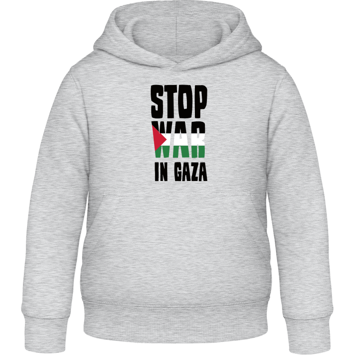 Stop War In Gaza Felpa con cappuccio per bambini contain pic