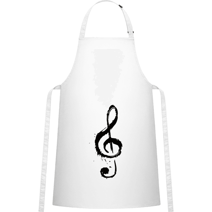 Music Note Splash Förkläde för matlagning contain pic