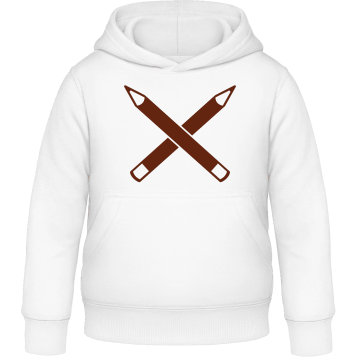 Crossed Pencils Barn Hoodie contain pic