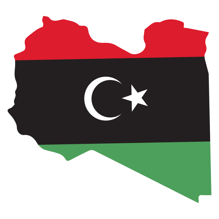 Libya Map Frauen Langarmshirt 0 image