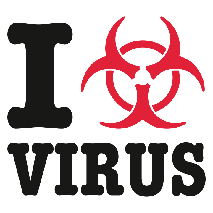 I Love Virus T-paita 0 image