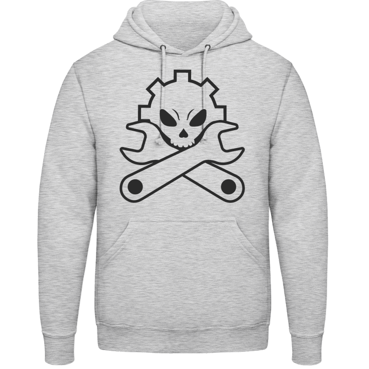 Mechanic Skull And Crossed Tools Hoodie contain pic