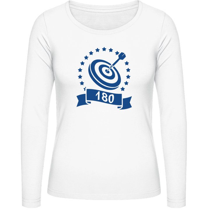 Darts 180 Frauen Langarmshirt contain pic