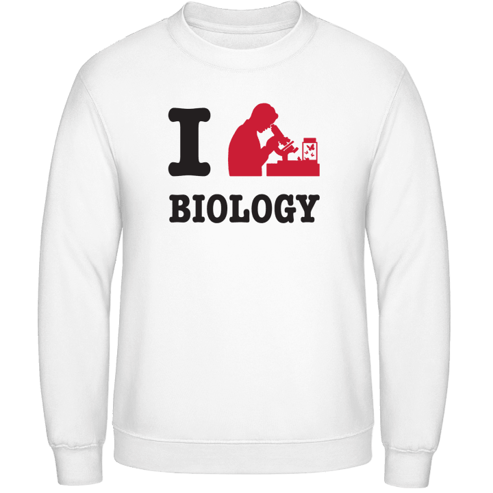 I Love Biology Tröja contain pic