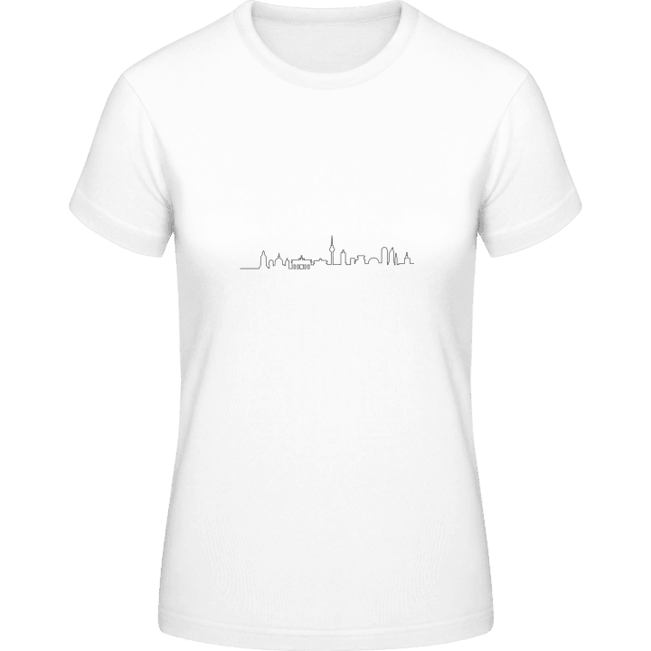 Skyline Berlin Vrouwen T-shirt contain pic