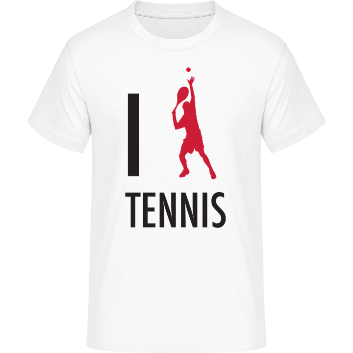 I Love Tennis T-skjorte contain pic