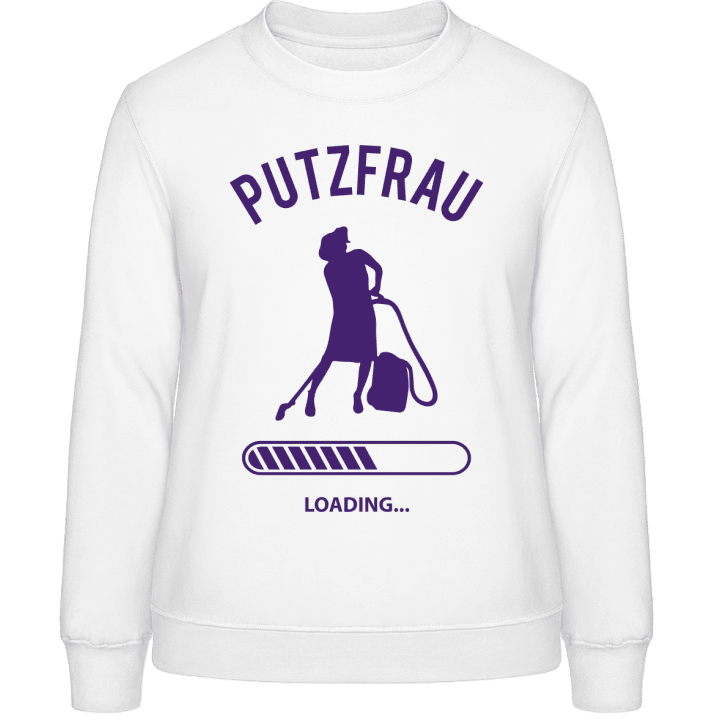 Putzfrau Loading Women Sweatshirt contain pic