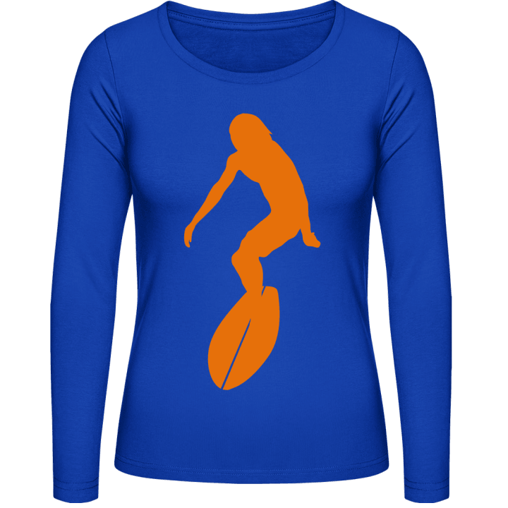 Surfer Vrouwen Lange Mouw Shirt contain pic