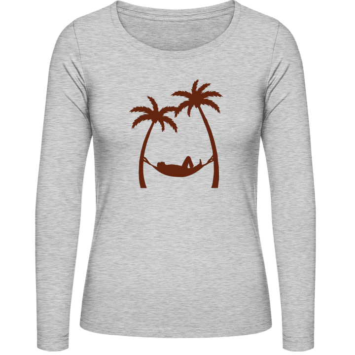 Siesta Under Palms T-shirt à manches longues pour femmes 0 image