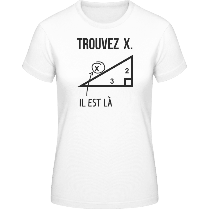 Trouvez X T-shirt til kvinder 0 image