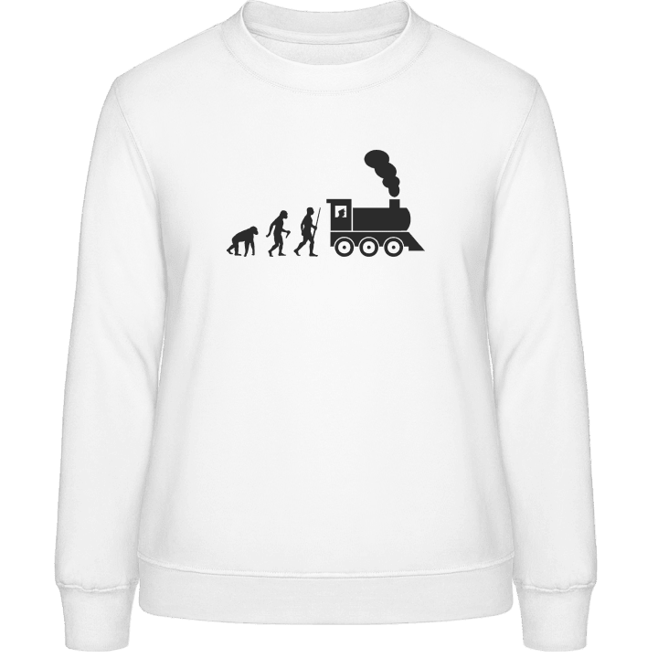 Train Driver Evolution Frauen Sweatshirt contain pic
