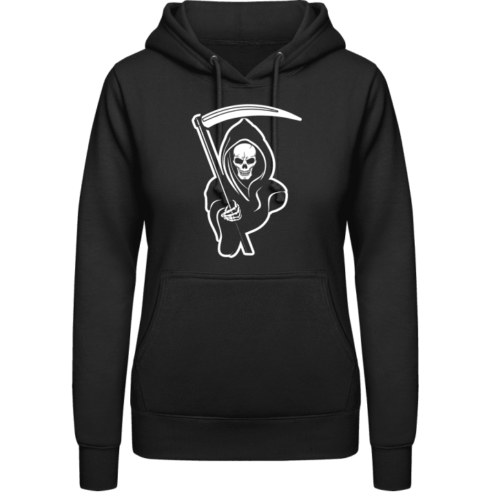 Death Grim Reaper Logo Hettegenser for kvinner contain pic