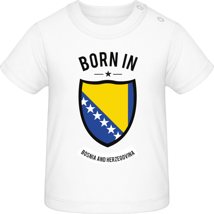 Born in Bosnia and Herzegovina Baby T-skjorte contain pic