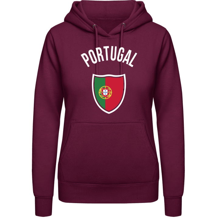 Portugal Fan Frauen Kapuzenpulli contain pic