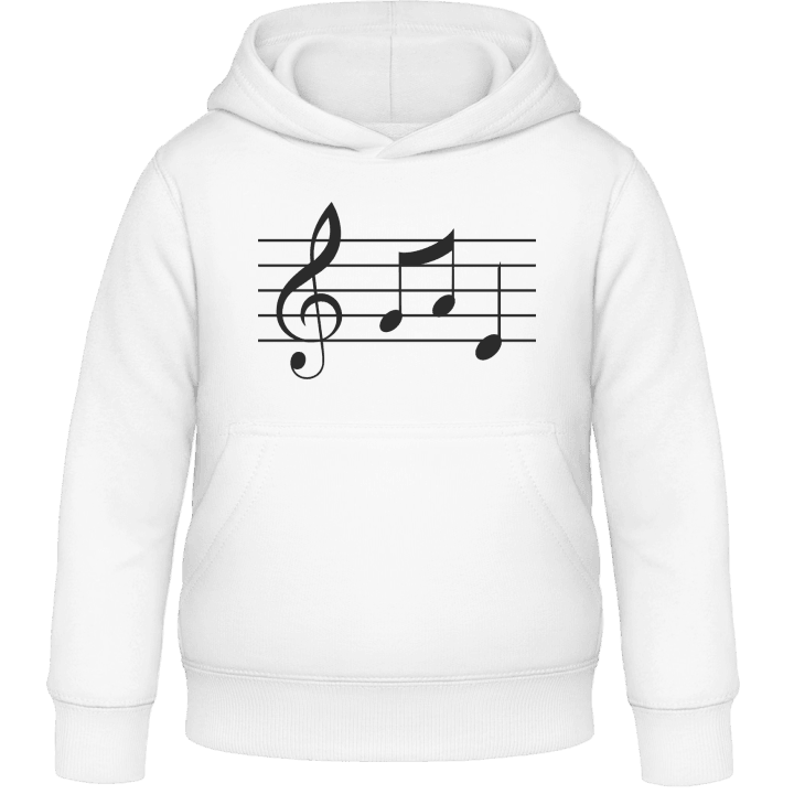 Music Notes Classic Kids Hoodie 0 image